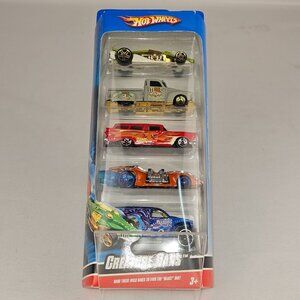 Hot Wheels 5-Car Gift Pack Creature Cars From 2009 NIB - 01806 (K206)